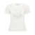 Moncler Moncler Round Neck Sweater Clothing WHITE