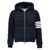 Thom Browne Thom Browne '4 Bar' Hooded Jacket BLUE