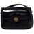 Tory Burch Brushed Leather Robinson Shoulder Bag BLACK