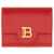 Balmain "B-Buzz" Trifold Wallet RED