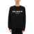 Balmain Sweatshirt With Logo BLACK