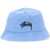 STÜSSY Bucket Hat With Logo AZURE