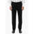 CORNELIANI 4-Pocketed Leader Pure Virgin Wool Pants Black