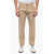 CORNELIANI Id 5-Pocketed Stretch Cotton Pants With Belt Loops Beige