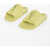 Maison Margiela Rubber Slides With Lace-Up Detail Green