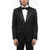 CORNELIANI Cc Collection Side Vents Peak Lapel Cerim.reward 2-Button Bl Black