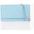 Maison Margiela Mm11 Grained Leather With Embroidered Detail Light Blue