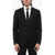 CORNELIANI Cc Collection Virgin Wool Peak Lapel 2-Button Blazer Black