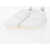 Maison Margiela Mm6 Low-Top Hammered Leather Sneakers White