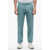 CORNELIANI Cotton Pants With Belt Loops Light Blue