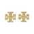 Tory Burch Tory Burch Kira Pave Stud Earring TORY GOLD CRYSTAL