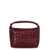 Bottega Veneta Bottega Veneta Mini Wallace Leather Shoulder Bag Red