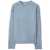 Burberry Burberry Maglia In Cashmere BLUE