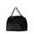 Stella McCartney Stella McCartney Eco Shaggy Deer Tote With Gold-Colored Chain Black