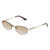 Jimmy Choo Jimmy Choo Sunglasses GOLD