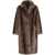 DR. HOPE Dr. Hope Woman Fake Fur Coat Clothing BROWN