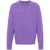 Palm Angels Palm Angels Curved Logo Sweater VIOLET LIGHT LIME