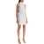 ROTATE Birger Christensen Embroidered Tulle Mini Dress EGRET