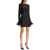 ROTATE Birger Christensen "Open-Back Sequin Mini Dress BLACK