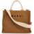 Marni Raffia-Effect Canvas Small Tote Bag RAW SIENNA/NATURAL