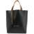 Marni Tote Bag With Logo Print BLACK