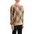 Burberry Ered Wool And Mohair Pullover Sweater SAND IP CHECK