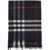 Burberry Check Cashmere Scarf NAVY