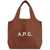 A.P.C. Ninon Tote Bag CAD HAZELNUT