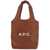 A.P.C. 'Ninon' Tote Bag CAD HAZELNUT