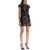 Ganni Velvet And Sequin Mini Dress BLACK