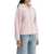 Ganni Hooded Slim-Fit Sweat CHALK PINK