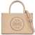 Tory Burch Mini Ella Organic Tote Bag VANILLA SOFT SERVE