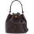 Tory Burch Ma\N\Nmonogram T Bucket Bag With MAROON