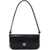 Tory Burch 'Robinson Brushed Leather Shoulder Bag' BLACK