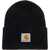 CARHARTT WIP Beanie Hat With Logo Patch BLACK