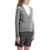 Thom Browne 4-Bar Merino Wool Cardigan LT GREY