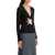 CHRISTOPHER ESBER Long-Sleeved Trio Stone Top BLACK