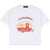 DSQUARED2 Crop Print T-Shirt WHITE