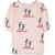 Bobo Choses Dancing Giants All Over Puffed Sleeves T-Shirt PINK