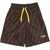 Fendi Nylon Boxer Shorts Pumpkin ORANGE