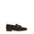 Salvatore Ferragamo Besile2 In Camoscio Con Gancini BROWN