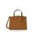 Tory Burch Robinson Satchel Samll BROWN