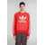 ADIDAS ORIGINALS BY WALES BONNER Adidas Originals By Wales Bonner Nylon Crew Sweatshirt RED