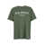 Balmain Balmain Print T-Shirt - Reg Fit GREEN