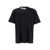 DSQUARED2 Black Crewneck T-Shirt In Cotton Man Black