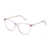 Furla Furla Eyeglasses LILAC TRANSPARENT GLOSSY