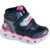 SKECHERS Heart Lights - Brilliant Rainbow Navy