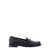 Salvatore Ferragamo Leather loafer with iconic Gancini detail Black