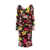 Dolce & Gabbana Stretch silk dress with floral print Multicolour