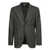 DELL'OGLIO DELL'OGLIO Grey Blazers N/A